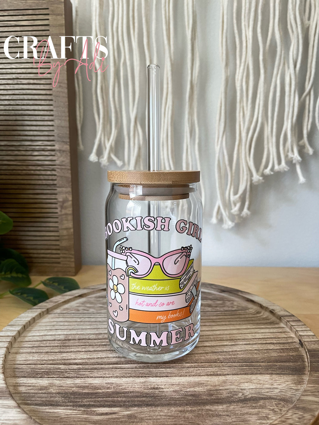 Bookish Girl Summer 16 oz