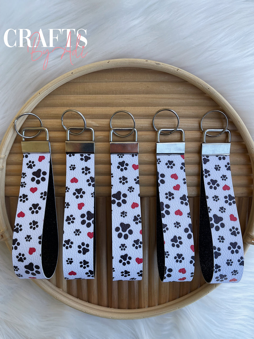 Dog Paw Wristlet