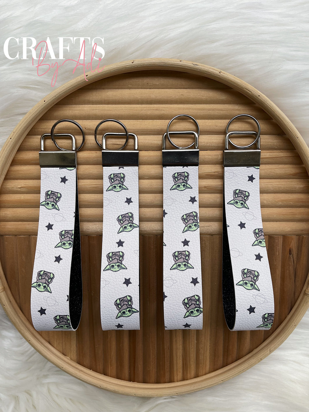 Tiny Green Alien Wristlet