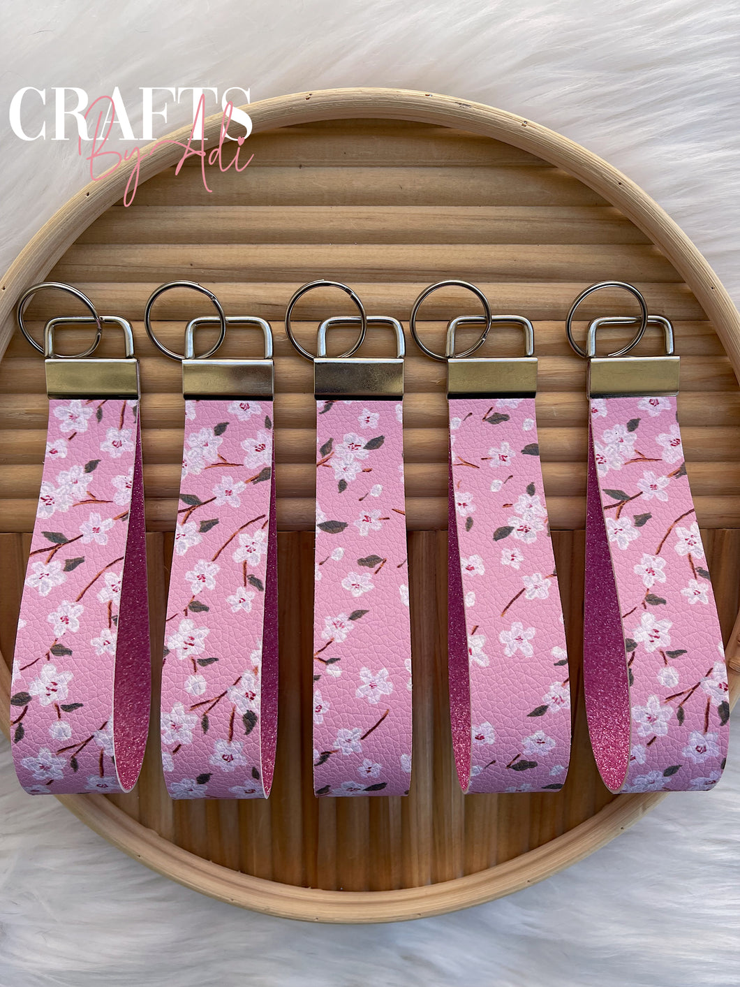 Cherry Blossom Wristlet